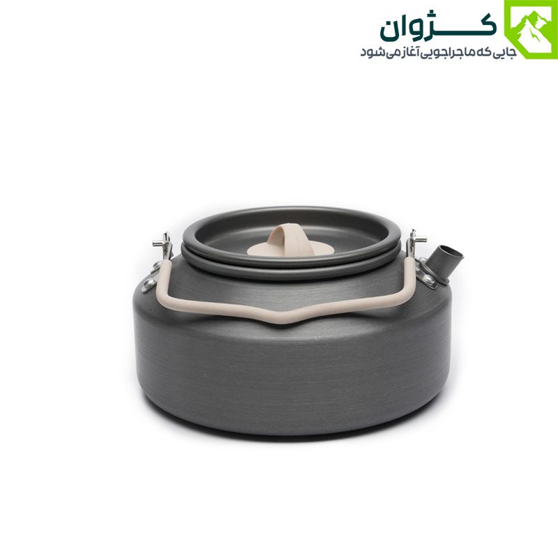 کتری آلومینیومی اسنوهاک SN-T112 با طراحی سبک و دسته تاشو، مناسب برای کمپینگ و طبیعت‌گردی