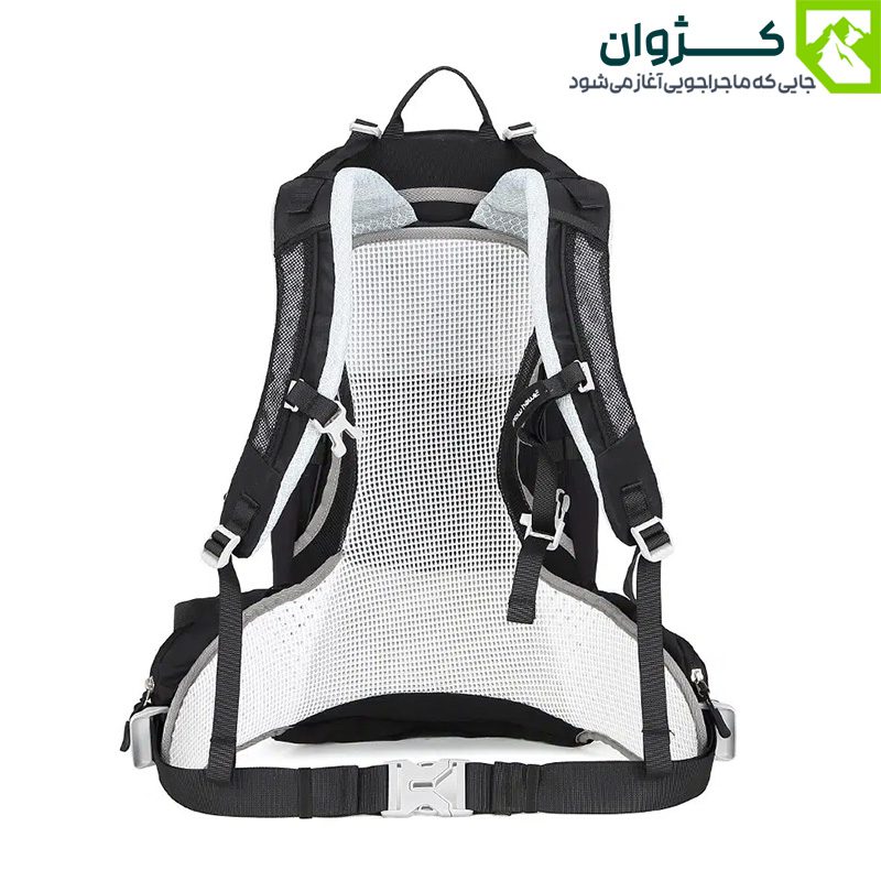 کوله‌پشتی ۳۶ لیتری اسنوهاک SN-B3125 رنگ زرد با نگهدارنده داخلی کیسه آب و خروجی شلنگ، مناسب برای کوهنوردی یک‌روزه و طبیعت‌گردی سبک