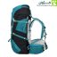 کوله‌پشتی SN-B3128 اسنوهاک سبز زیتونی – نمای بغل، دارای کاور باران و جیب‌های جانبی