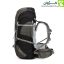 کوله‌پشتی SN-B3128 اسنوهاک سبز-آبی – نمای بغل، مناسب برای نگهداری کیسه آب کوهنوردی