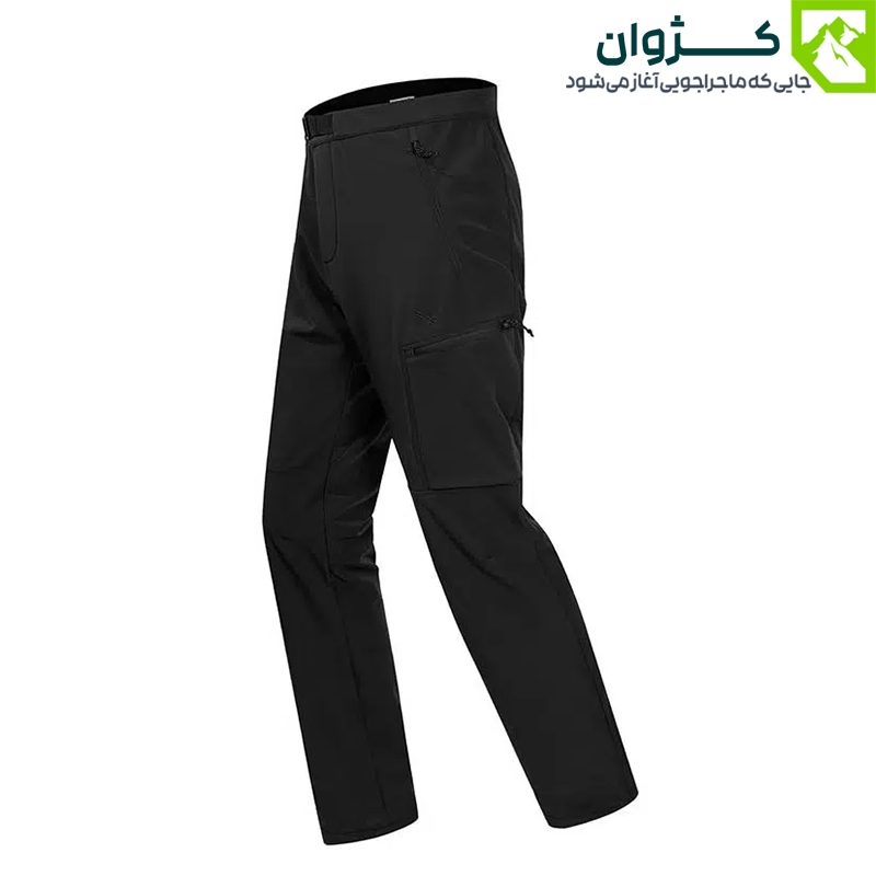 شلوار ورزشی فضای باز SNOW HAWK کد 1005 – مناسب برای پیاده‌روی و کمپینگ، با طراحی ضدباد و کمربند تنظیم‌شونده