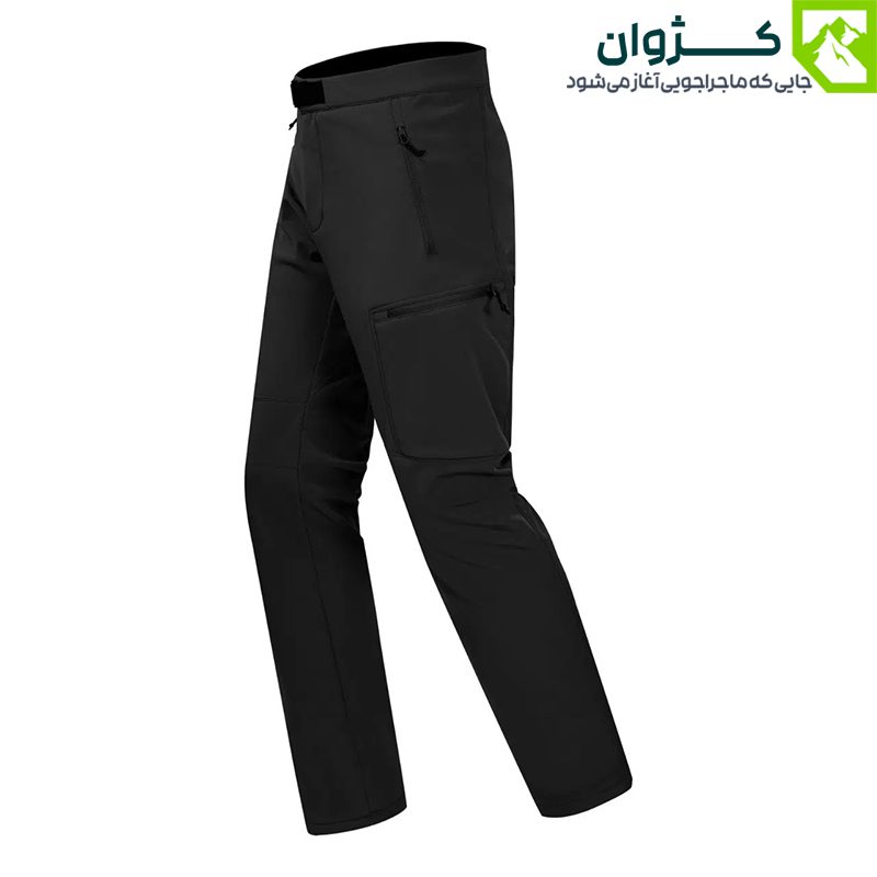 شلوار وینداستاپر اسنوهاک کد 1005 – انتخابی حرفه‌ای برای کوهنوردان با کمربند قابل تنظیم و دوام بالا در شرایط سخت