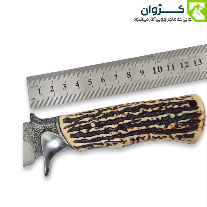 کارد Columbia SA45 با تیغه فولادی و دسته ارگونومیک برای استفاده در فضای باز