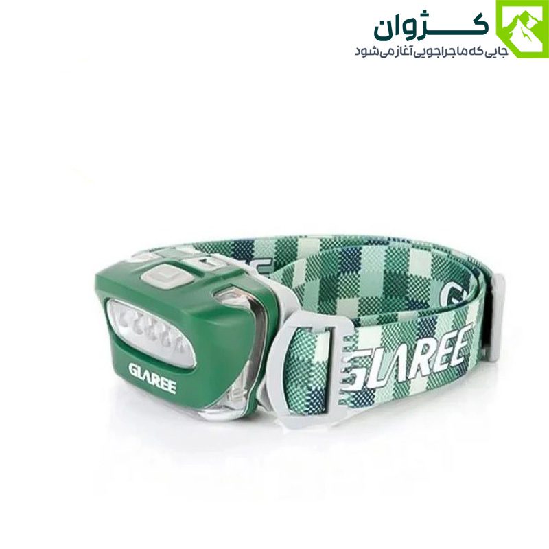 چراغ پیشانی Glaree L50-PRO با نور قوی و طراحی سبک برای فعالیت‌های فضای باز