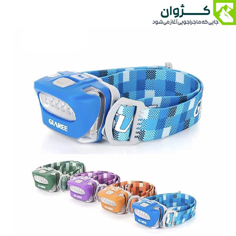 تصویر محصول هدلامپ گلاری L50-PRO با قابلیت تنظیم شدت نور و زاویه تابش