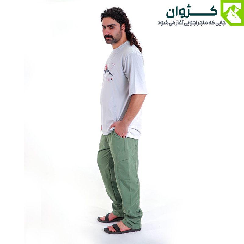 تصویر شلوار لینن هیمالیا مدل CM89 مناسب طبیعت‌گردی و سفرهای تابستانی