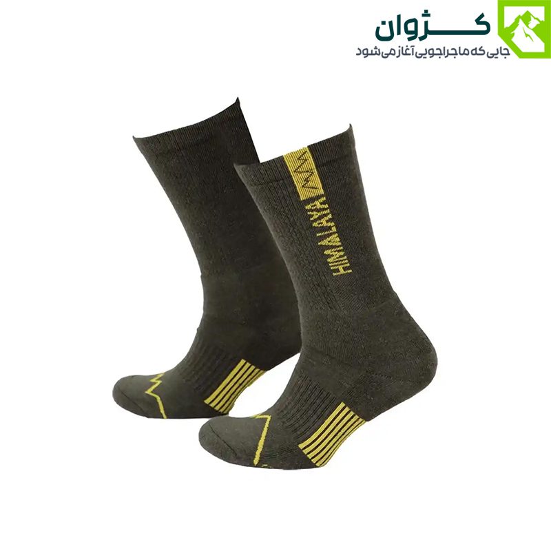 جوراب طبیعت‌گردی هیمالیا مدل تابستانه با قابلیت گردش هوا و جذب رطوبت