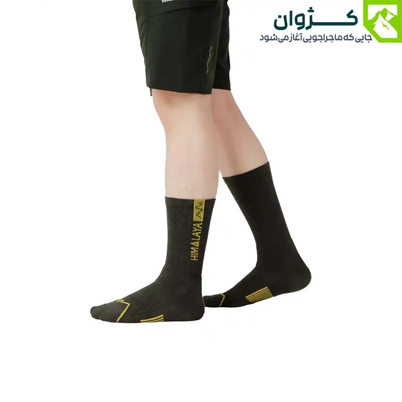 جوراب طبیعت‌گردی هیمالیا مدل تابستانه با قابلیت گردش هوا و جذب رطوبت