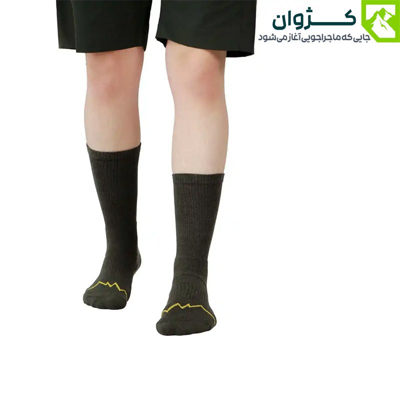 تصویر جوراب ساق‌بلند تابستانه هیمالیا با طراحی تنفسی مناسب کوهنوردی