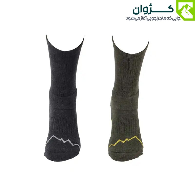 جوراب کوهنوردی سبک و خنک هیمالیا با بافت مقاوم و کشسانی بالا
