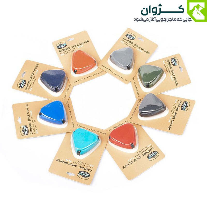 تصویر محصول ادویه‌پاش لایف کمپ 45812 با بدنه پلاستیکی مقاوم و وزن سبک