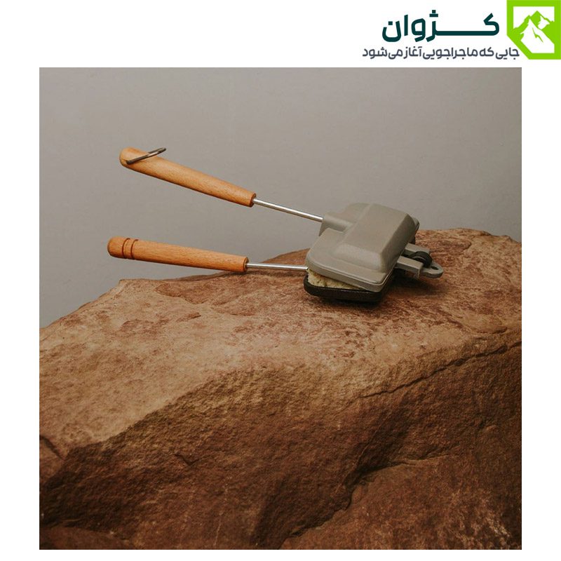 عکس ساندویچ‌ساز یک‌نفره Life Camp مدل 45809 با دسته مقاوم و بدنه ضد حرارت