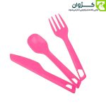 ست قاشق و چنگال و کارد LifeCamp کد 45803 با طراحی مقاوم برای سفر و طبیعت‌گردی