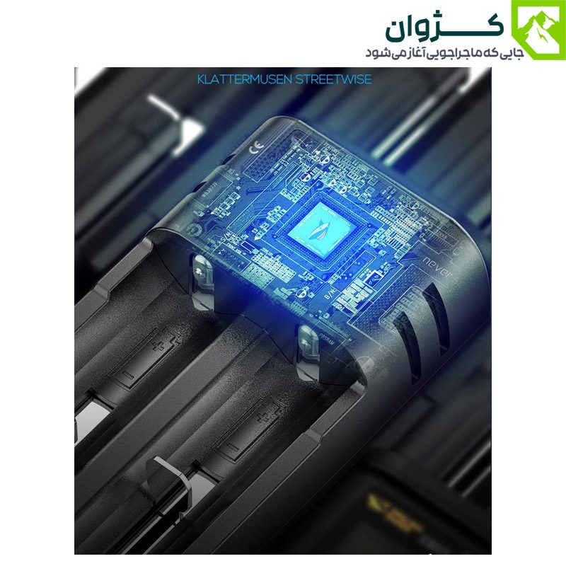 شارژر باتری Smiling Shark CD-002D با قابلیت شارژ همزمان چند باتری