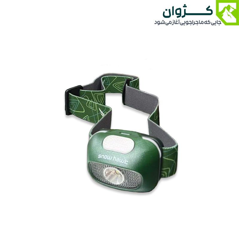 هدلامپ حرفه‌ای Snowhawk L60H با نور قوی و طراحی سبک برای فعالیت‌های فضای باز