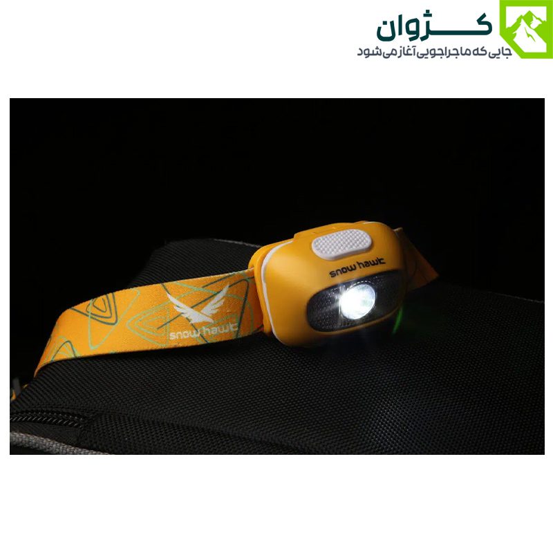 هدلامپ حرفه‌ای Snowhawk L60H با نور قوی و طراحی سبک برای فعالیت‌های فضای باز
