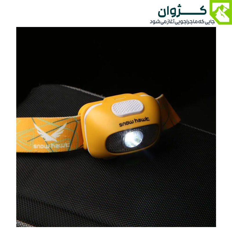 هدلامپ حرفه‌ای Snowhawk L60H با نور قوی و طراحی سبک برای فعالیت‌های فضای باز