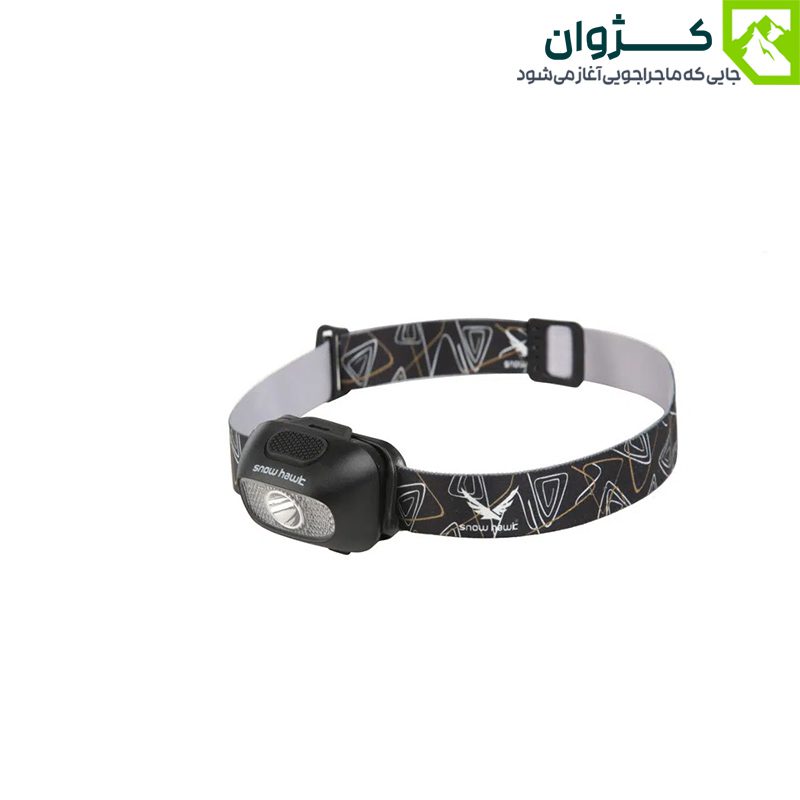 عکس هدلامپ ضدآب اسنوهاک مدل L60H مناسب طبیعت‌گردی، دوچرخه‌سواری و غارنوردی