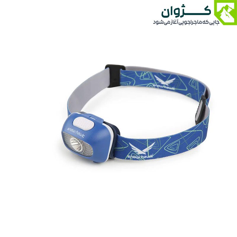 عکس هدلامپ ضدآب اسنوهاک مدل L60H مناسب طبیعت‌گردی، دوچرخه‌سواری و غارنوردی