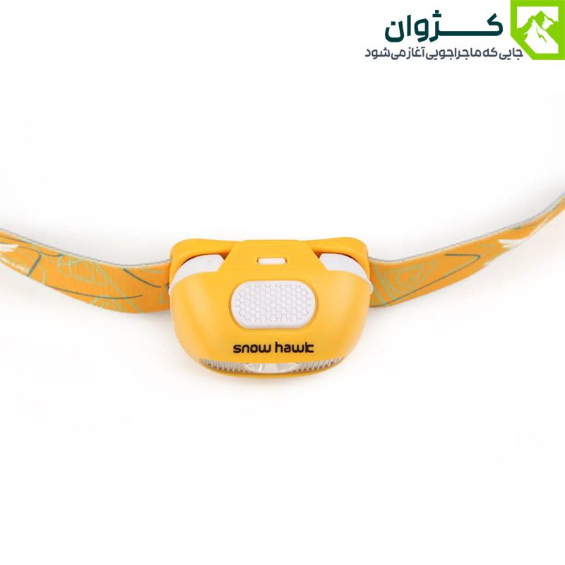چراغ پیشانی اسنوهاک مدل L60H SN-H8112 با بند قابل تنظیم و باتری قابل شارژ