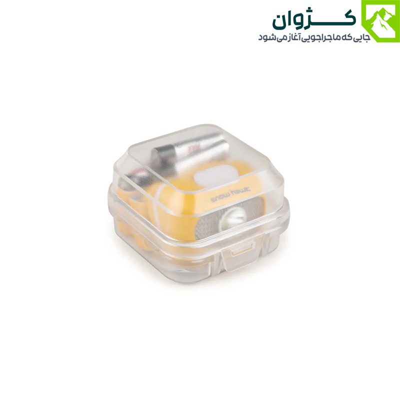 چراغ پیشانی اسنوهاک مدل L60H SN-H8112 با بند قابل تنظیم و باتری قابل شارژ