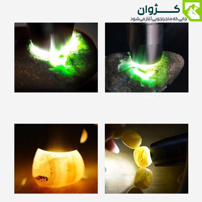 چراغ قوه UV اسمایلینگ شارک مدل SD-0512 با نور فرابنفش برای استفاده تخصصی