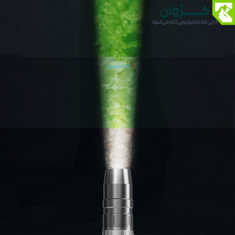 چراغ قوه UV اسمایلینگ شارک مدل SD-0512 با نور فرابنفش برای استفاده تخصصی