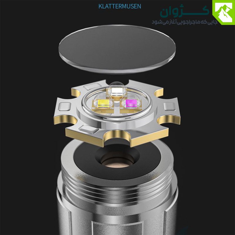 چراغ قوه UV اسمایلینگ شارک مدل SD-0512 با نور فرابنفش برای استفاده تخصصی