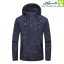 کاپشن مشکی مردانه CARACAL با طرح پرنده و طراحی مقاوم، مناسب برای طبیعت‌گردی و استفاده روزمره