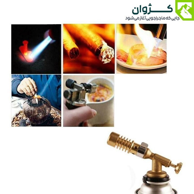 حالت‌های مختلف استفاده از مشعل گازی مدل 733