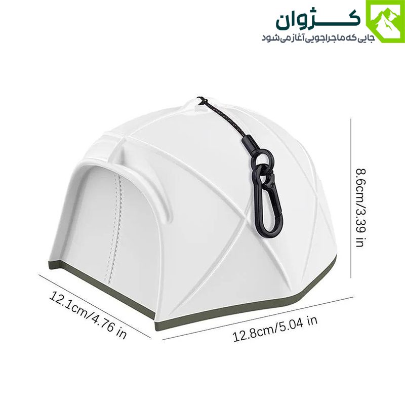 ریسه نور شارژی KXK-505 با طول ۱۵ متر و نورهای رنگی، مناسب برای ایجاد فضای گرم و روشن در چادر و کمپینگ شبانه