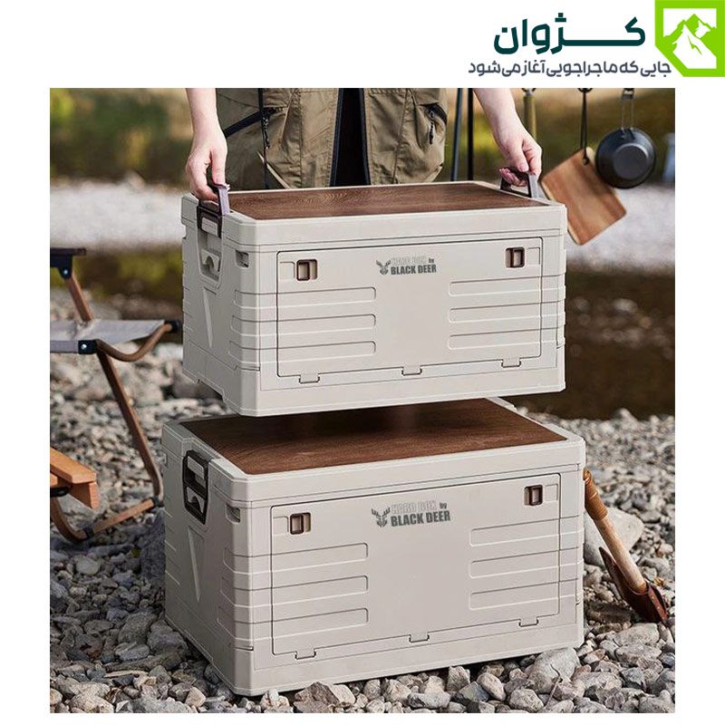 هارد باکس تاشو چند منظوره بلک دیر کد JP2030-T، ارگنایزر، هارد باکس BLACK DEER کد JP2030-T 