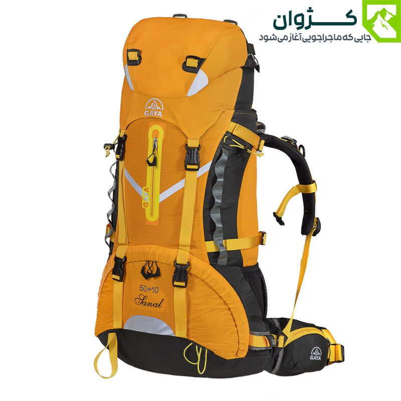 کوله پشتی کوهنوردی 10+50 لیتری قایا مدل SANAL، کوله پشتی مخصوص طبیعت گردی سانال، کوله پشتی کوهنوردی قایا، کوله پشتی طبیعت گردی
