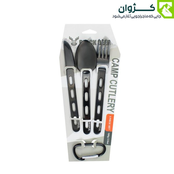 ست قاشق چنگال و کارد با روکش تیتانیوم BLACK DEER ، ست قاشق چنگال، بلک دیر