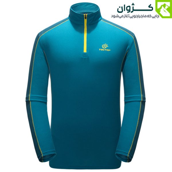 بلوز نیم زیپ تکتاپ کد TS7585