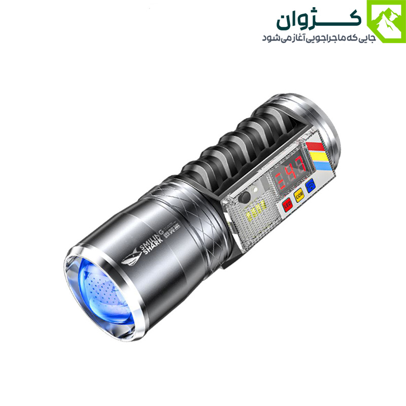 چراغ قوه تخصصی SMILING SHARK کد DY-3002
