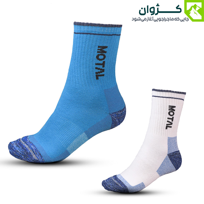 جوراب حوله ای زنانه موتال مدل J6، جوراب حوله ای موتال مدل J6، جوراب حوله ای موتال مدل J6 کدM510، جوراب کوهنوردی