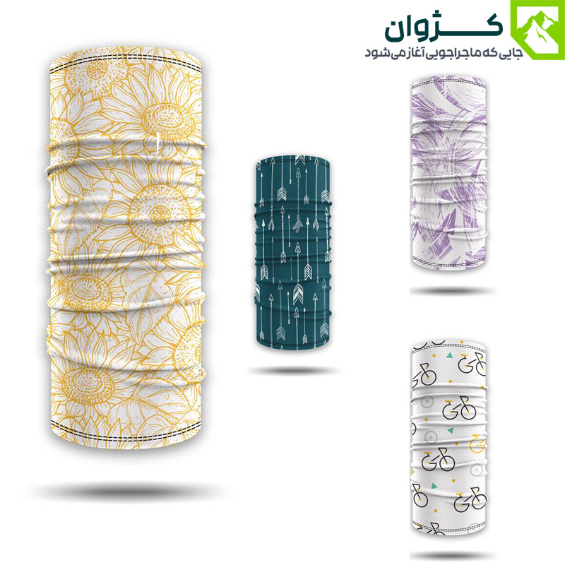 اسکارف های تابستانی سوزنی ریز علی باندانا
