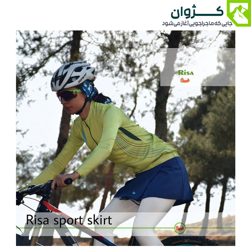 دامن ورزشی ریسا کد 1106، دامن ورزشی ریسا 1106، دامن ریسا