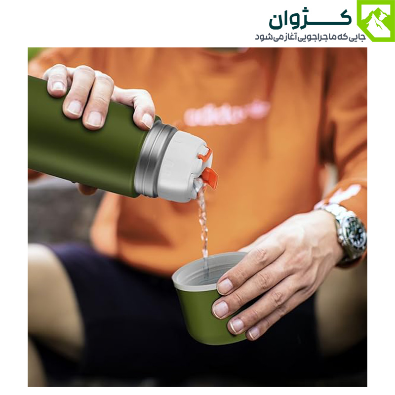 فلاسک دو جداره سانتکو 1000 میلی لیتری مدل VISEU، فلاسک دو جداره سانتکو 1000 میلی لیتری مدل VISEU کد HB-1000(WC)، ، فلاسک دو جداره سانتکو، فلاسک سانتکو، فلاسک santeco